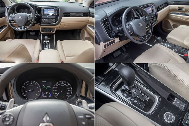 vô lăng mitsubishi outlander